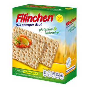 Bild von Filinchen Knusperbrot glf & laktosefrei, 100 g, Filinchen