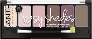 Bild von Eyeshadow Palette Rosy Shades, 6 g, SANTE NATURKOSMETIK