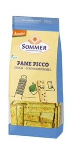 Bild von Pane Picco Sesam-Schwarzkümmel DEMETER, 150 g, Sommer