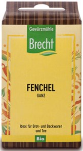 Bild von Fenchel ganz, Nachfüllp., bio, 20 g, Brecht