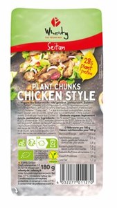 Bild von heaty Plant Chunks Chicken Style, 180 g, Topas