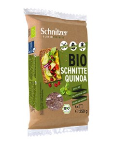 Bild von Black Quinoa Schnitten, bio, 250 g, Schnitzer