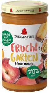 Bild von Pfirsich-Maracuja Fruchtgarten, bio, 225 g, Zwergenwiese