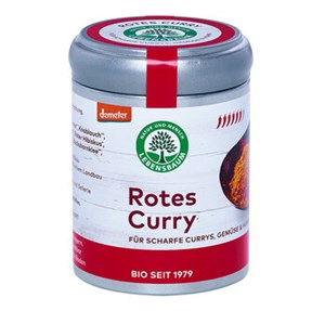 Bild von Rotes Curry (für Reis, Gemüse & Fleisch), 55 g, Lebensbaum