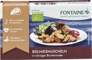 Bild von Miesmuschelfleisch in Bio-Marinade, 125 g, Fontaine