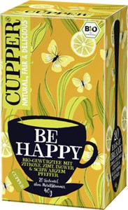 Bild von Be Happy Tee 20 FB, bio, 40 g, Allos, Cupper