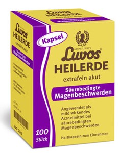 Bild von Heilerde extrafein akut Kapseln, 100 Stk, Luvos