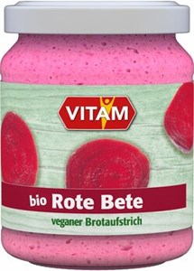 Bild von Rote Bete Brotaufstrich, bio, 125 g, VITAM
