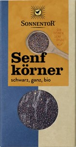 Bild von Senfkörner schwarz, bio, 80 g, Sonnentor