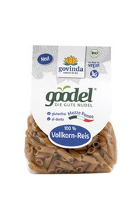 Bild von Goodel Mezze Penne Vollkornreis, 250 g, Govinda