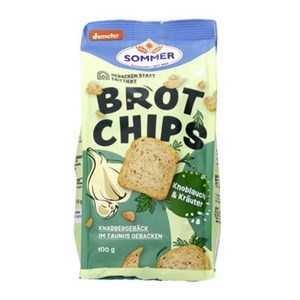 Bild von Brot Chips Knoblauch & Paprika, 100 g, Sommer