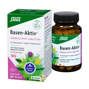 Bild von Basen Aktiv Mineralstoff Tabletten, 60 KPS, Salus