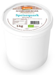 Bild von Speisequark 20% Fett, demeter, 5 kg, Schrozberger Milchbauern