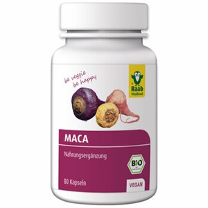 Bild von Maca Kapseln Dose bio, 80 Stk, Raab Vitalfood