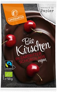 Bild von Kirsche in Zartbitter-Schokolade, 50 g, Landgarten