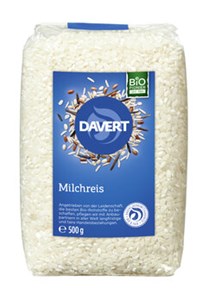 Bild von Milchreis, bio, 500 g, Davert
