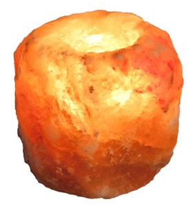 Bild von Kristallsalz-Teelicht-Halter (0,7-1kg), 1 Stk, NaturGut