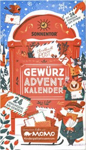 Bild von Gewürz Adventskalender Bio, 118 g, Sonnentor