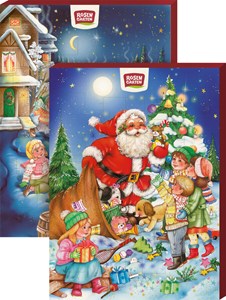 Bild von Adventskalender 2fach sort., 75 g, Rosengarten