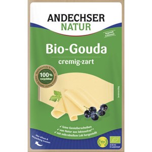 Bild von Gouda 48%, bio, 150 g, Andechser