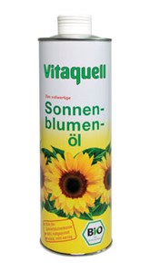 Bild von Sonnenblumen-Öl, bio, 750 ml, Fauser Vitaquell