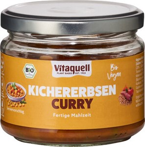 Bild von Kichererbse-Curry vegan, bio, 240 g, Fauser Vitaquell