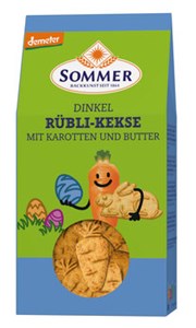 Bild von Dinkel Rübli Kekse Demeter, 150 g, Sommer
