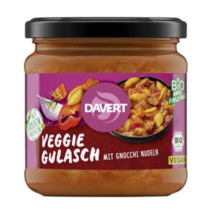 Bild von Veggie Gulasch mit Gnocchi Nudeln, 330 g, Davert