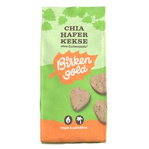 Bild von Birkengold Chia-Hafer-Kekse, 125 g, Birkengold