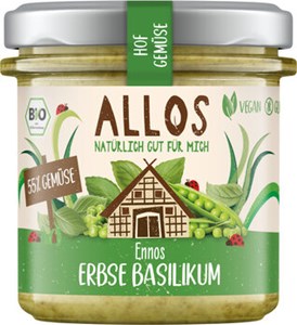 Bild von Hofgemüse Ennos Erbse Basilikum, 135 g, Allos, Cupper