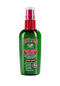 Bild von Zecken & Mücken Abwehr Lotion EXTRA ST., 100 ml, Zedan