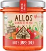 Bild von Rote Linse Chilli Linsenaufstrich, 140 g, Allos, Cupper