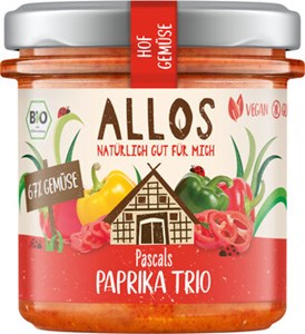 Bild von Hofgemüse Pascals Paprika Trio, 135 g, Allos, Cupper