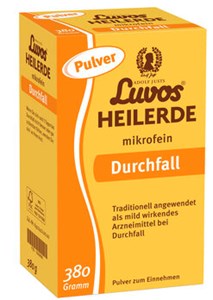 Bild von Heilerde Pulver mikrofein Durchfall, 380 g, Luvos