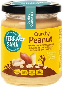 Bild von Erdnussmus Crunchy, 250 g, TerraSana