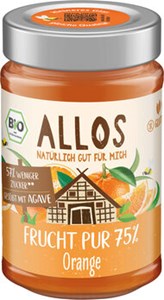 Bild von Frucht Pur 75% Orange, 200 g, Allos, Cupper