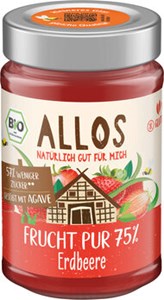 Bild von Frucht Pur 75% Erdbeere, 200 g, Allos, Cupper