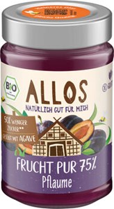 Bild von Frucht Pur 75% Pflaume, 200 g, Allos, Cupper