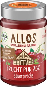 Bild von Frucht Pur 75% Sauerkirsche, 200 g, Allos, Cupper