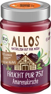 Bild von Frucht Pur 75% Amarenakirsche, 200 g, Allos, Cupper