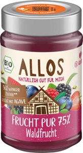 Bild von Frucht Pur 75% Waldfrucht, 200 g, Allos, Cupper