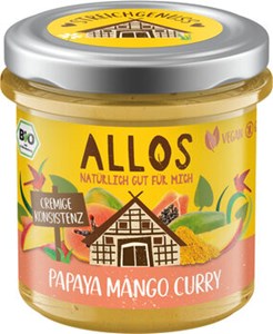 Bild von Streichgenuss Papaya-Mango, 200 g, Allos, Cupper
