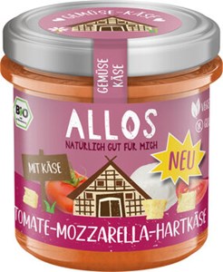Bild von Gemüse Käse Tom. Mozz. Hartkäse, 135 g, Allos, Cupper