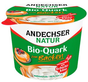 Bild von Speisequark 20%,bio, 500 g, Andechser