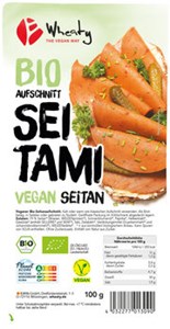 Bild von Wheaty Veganer Aufschnitt Seitami, bio, 100 g, Topas