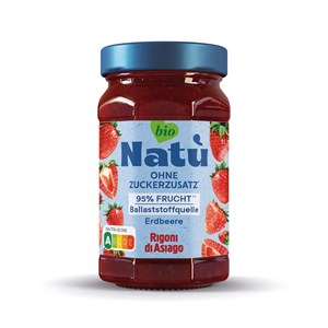 Bild von Natù Bio Erdbeere ohne Zucker, 240 g, Firordifrutta,