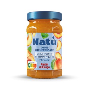 Bild von Natù Bio Pfirsich ohne Zucker, 240 g, Firordifrutta,