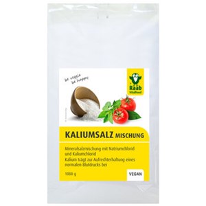 Bild von Kaliumsalz Mischung Pulver, 1000 g, Raab Vitalfood