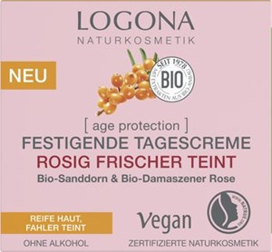 Bild von AGE PROTECTION Tagescreme rose, 50 ml, LOGONA NATURKOSMETIK
