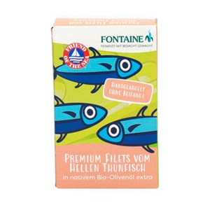 Bild von Thunfisch in Bio-Olivenöl, 120 g, Fontaine